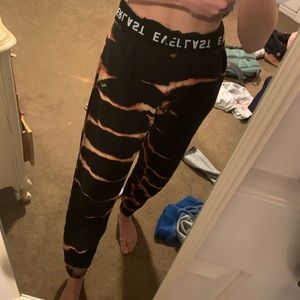 Custom Bleach dye sweatpants